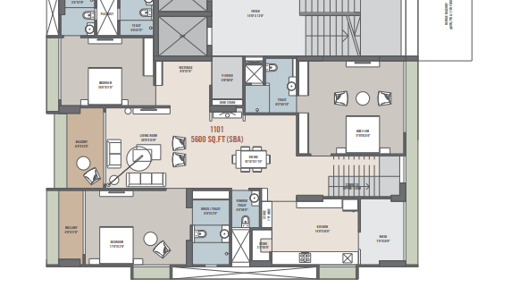 4 BHK floor plan